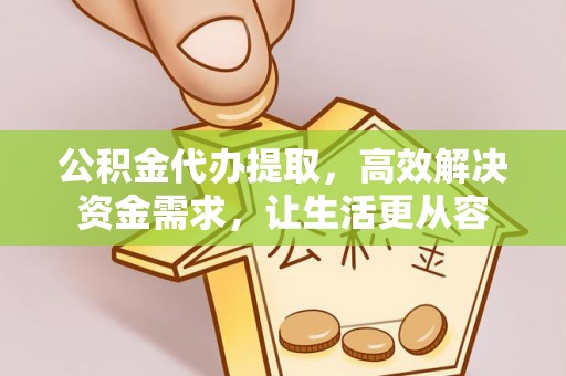 桦甸公积金代办提取，高效解决资金需求，让生活更从容