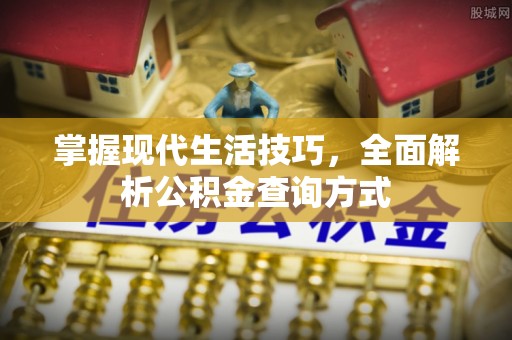 桦甸掌握现代生活技巧，全面解析公积金查询方式