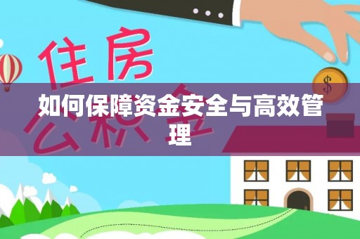 桦甸如何保障资金安全与高效管理