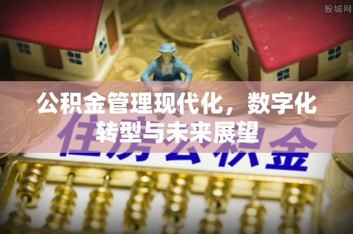 桦甸公积金管理现代化，数字化转型与未来展望