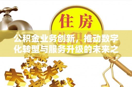 桦甸公积金业务创新，推动数字化转型与服务升级的未来之路
