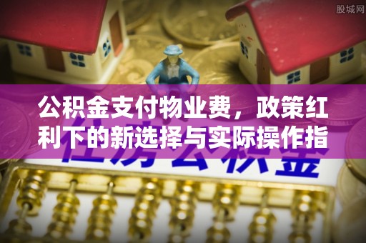 桦甸公积金支付物业费，政策红利下的新选择与实际操作指南