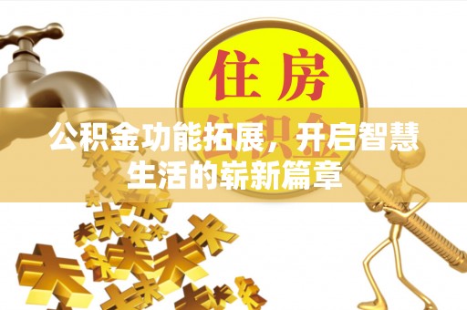桦甸公积金功能拓展，开启智慧生活的崭新篇章