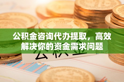 桦甸公积金咨询代办提取，高效解决你的资金需求问题