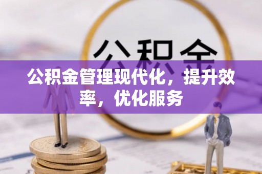 桦甸公积金管理现代化，提升效率，优化服务