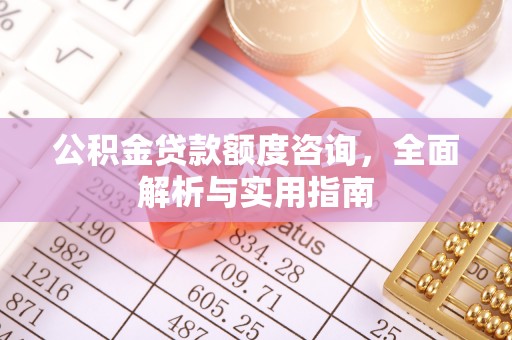桦甸公积金贷款额度咨询，全面解析与实用指南