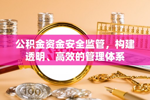 桦甸公积金资金安全监管，构建透明、高效的管理体系