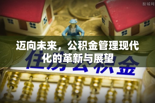 桦甸迈向未来，公积金管理现代化的革新与展望