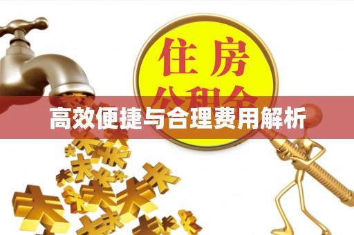 桦甸高效便捷与合理费用解析